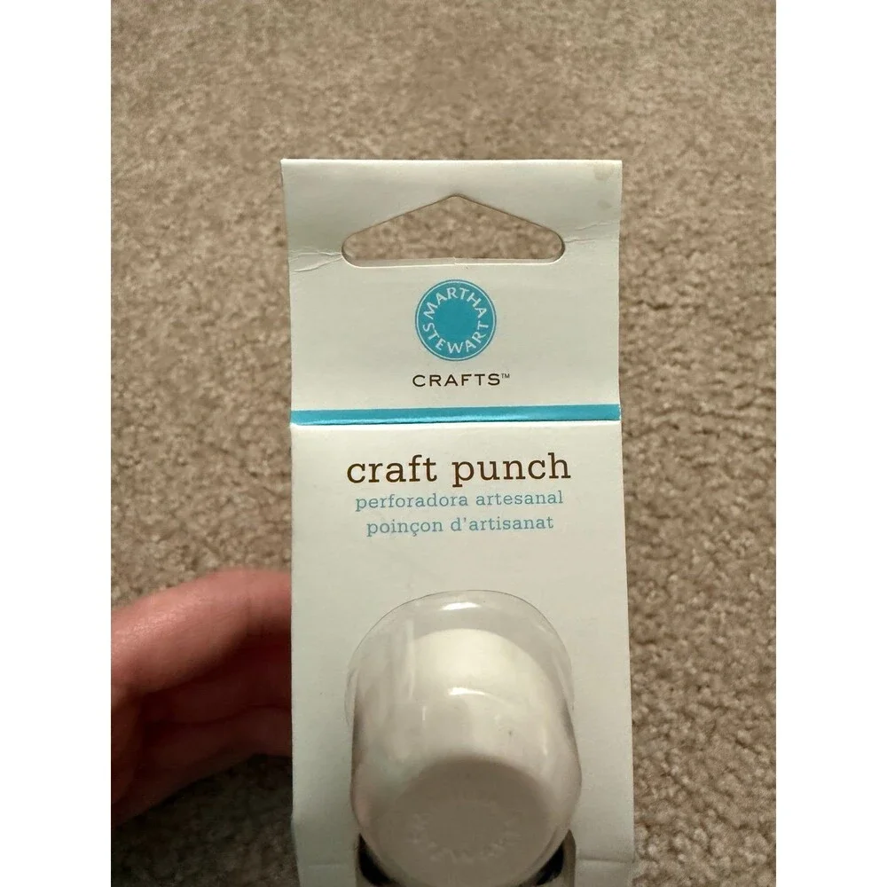 Martha Stewart Crafts Crown Craft Punch Paper Scrapbooking Arts Crafts NIB